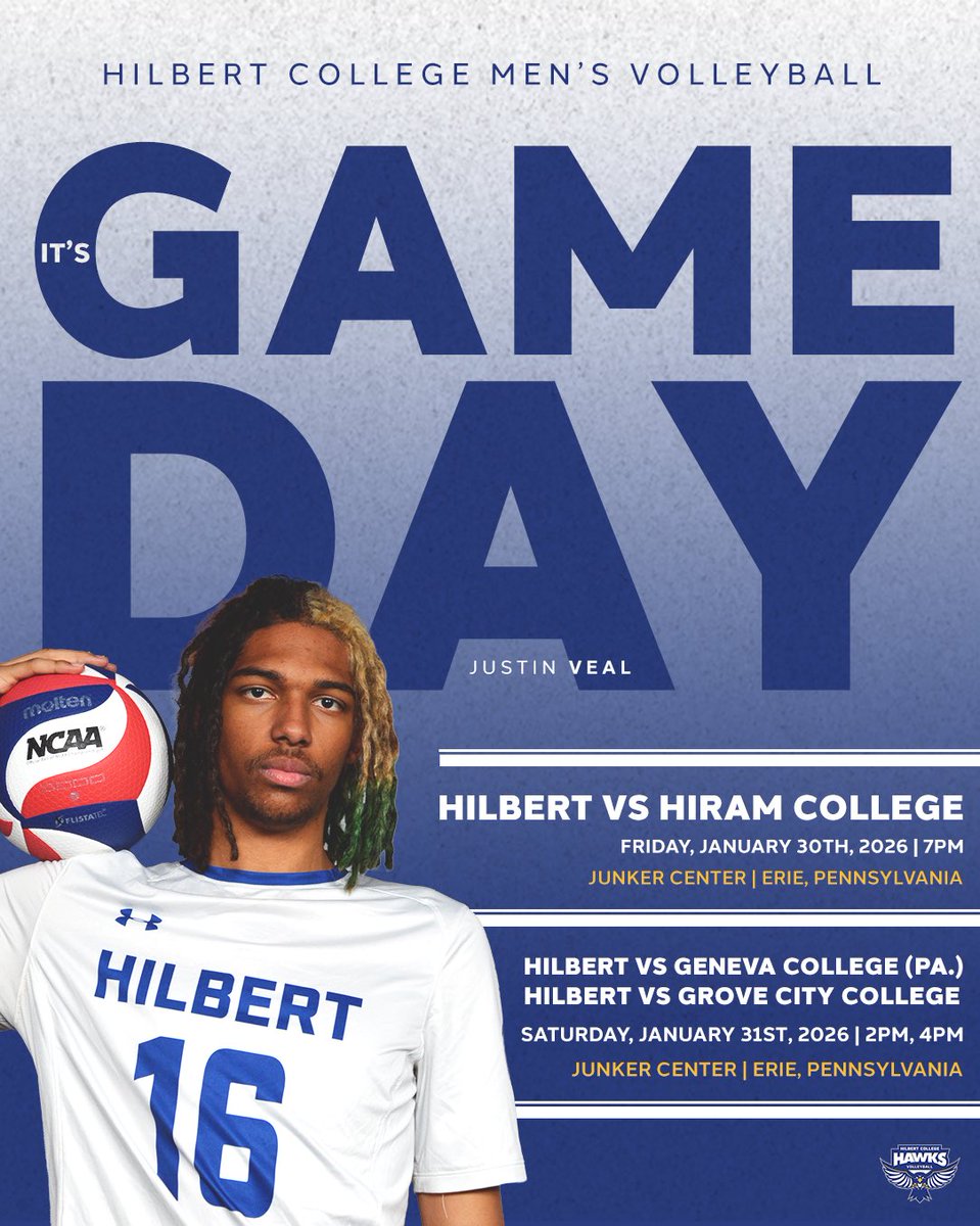 Hilbert Volleyball tweet media
