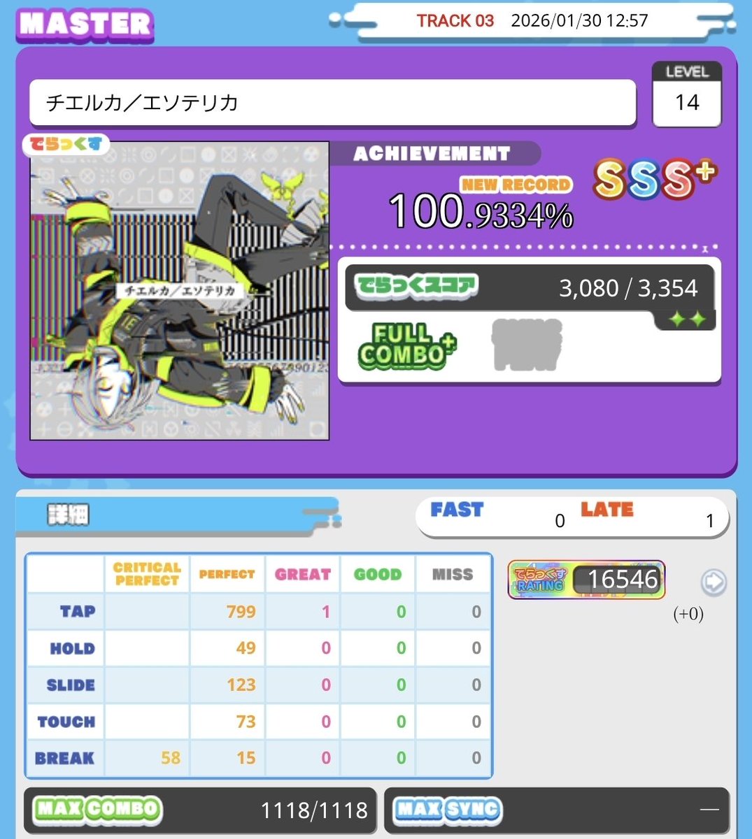 癖抜けた、いけます