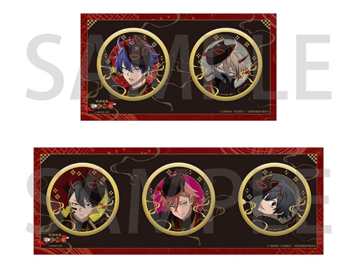 アニメイトオンラインにて予約受付中！ TVアニメ「桃源暗鬼」 箔押し缶