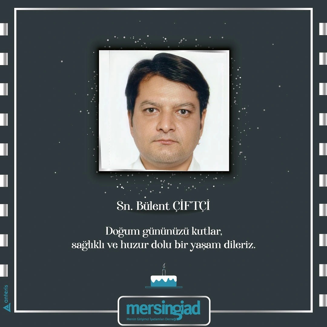 Değerli üyemiz Sn. Bülent ÇİFTÇİ Beyefendinin doğum gününü kutlar, sağlıklı ve huzur dolu bir yaşam dileriz. 🎂

<a href="/ademyg/">Adem YÜKSELGÜNGÖR</a>
#mersingiad