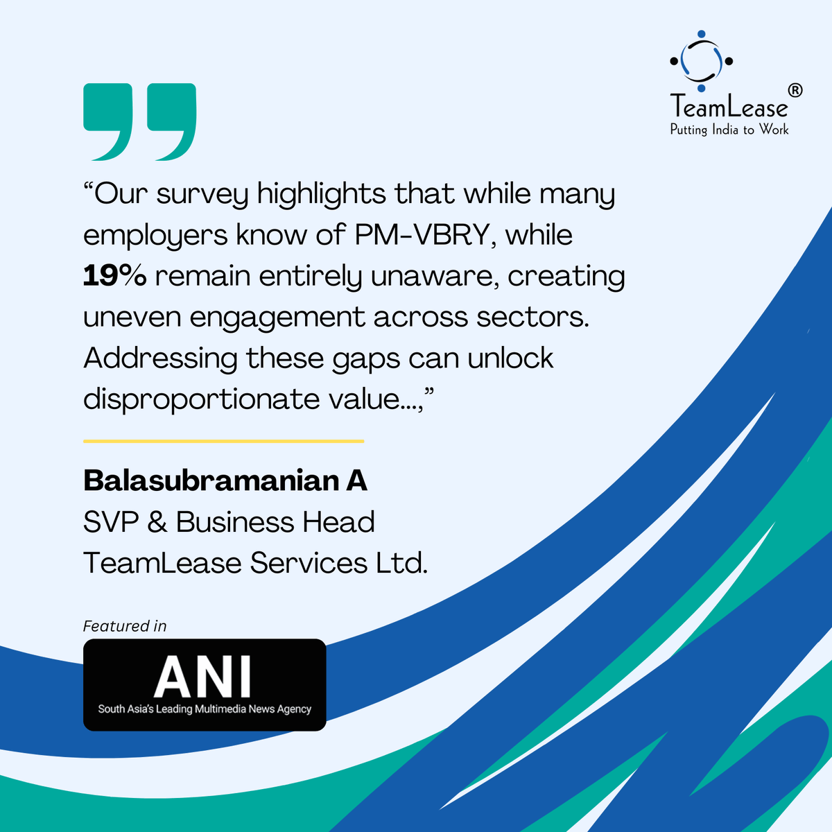 TeamLease Services tweet media