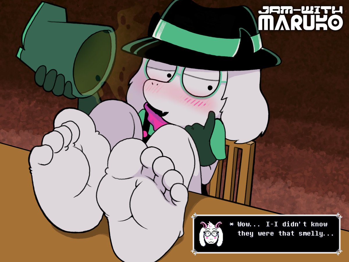 JamWithMaruko's tweet image. "there's a smell in my boot"
