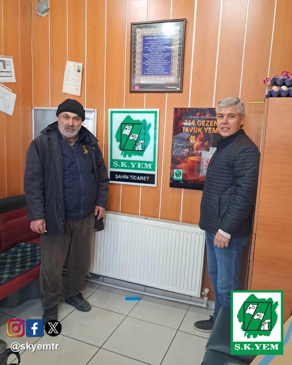 Kırşehir, Akpınar’da bayimiz Şahin Ticaret, Cengiz Şahin beyi ziyaret edip saha çalışmalarını değerlendirdik. Cengiz beye hayırlı işler diliyoruz. #şkyem. Bereketli olsun. #yem #besi #süt #çiftlik #hayvancılık #kırşehir #akpınar