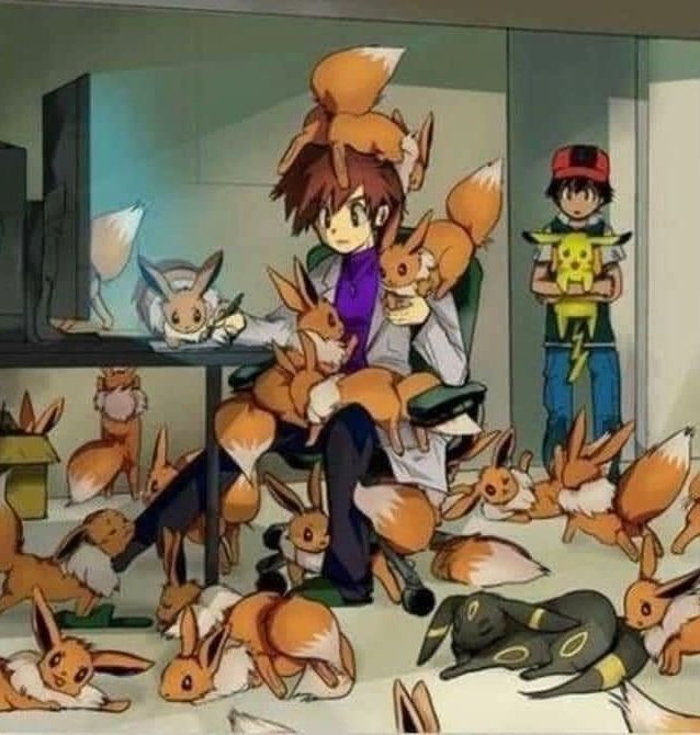 If i was in the Pokemon world this would be me