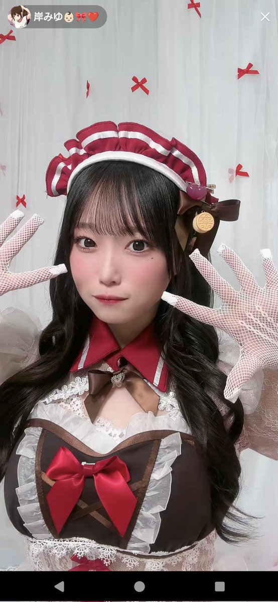 超レア宿題チェキ ラブレター付き ババババンビ岸みゆ チェキ15