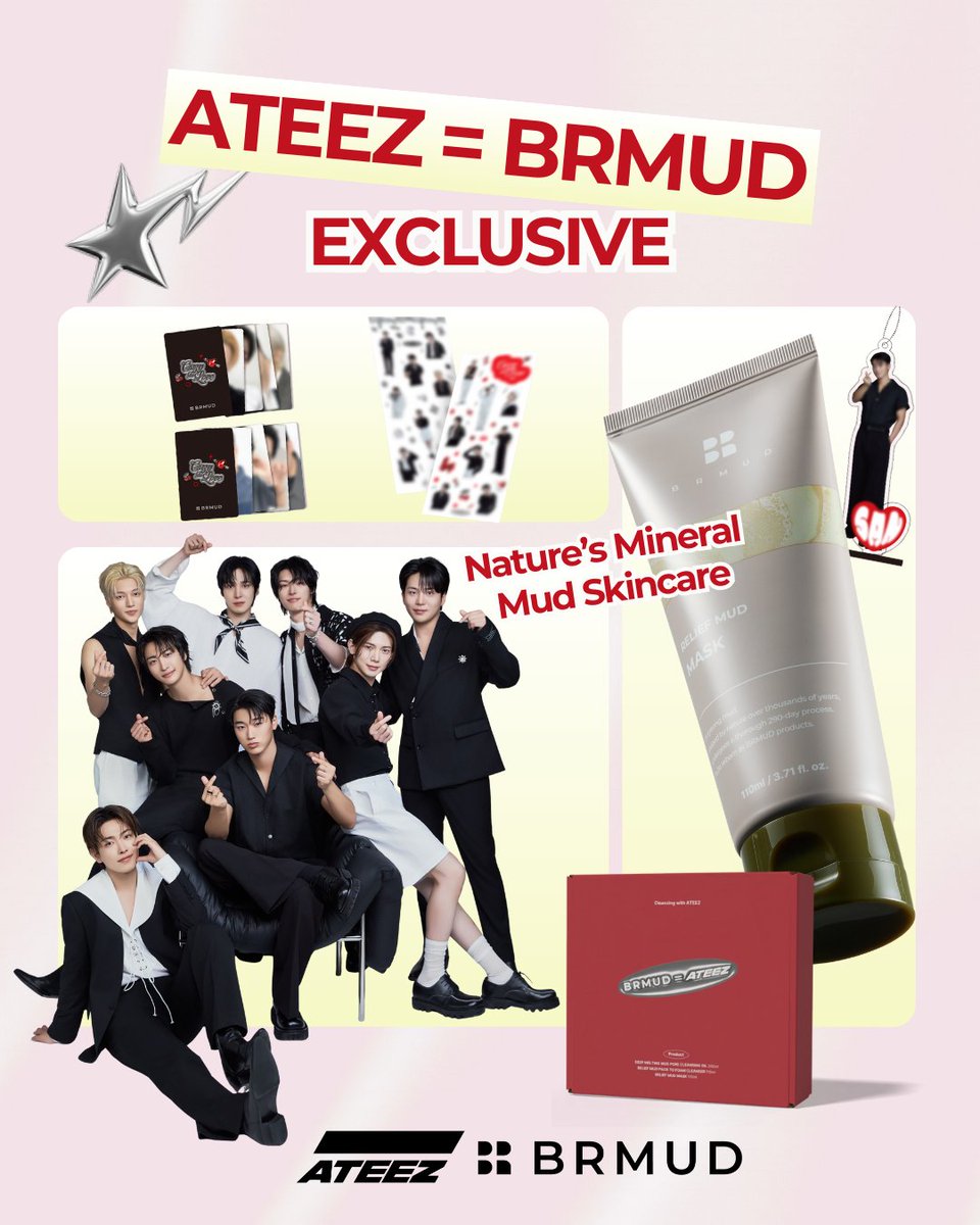 🎁 ATINY LUCKY DRAW ✨ Buy the ATEEZ x BRMUD box and get a chance