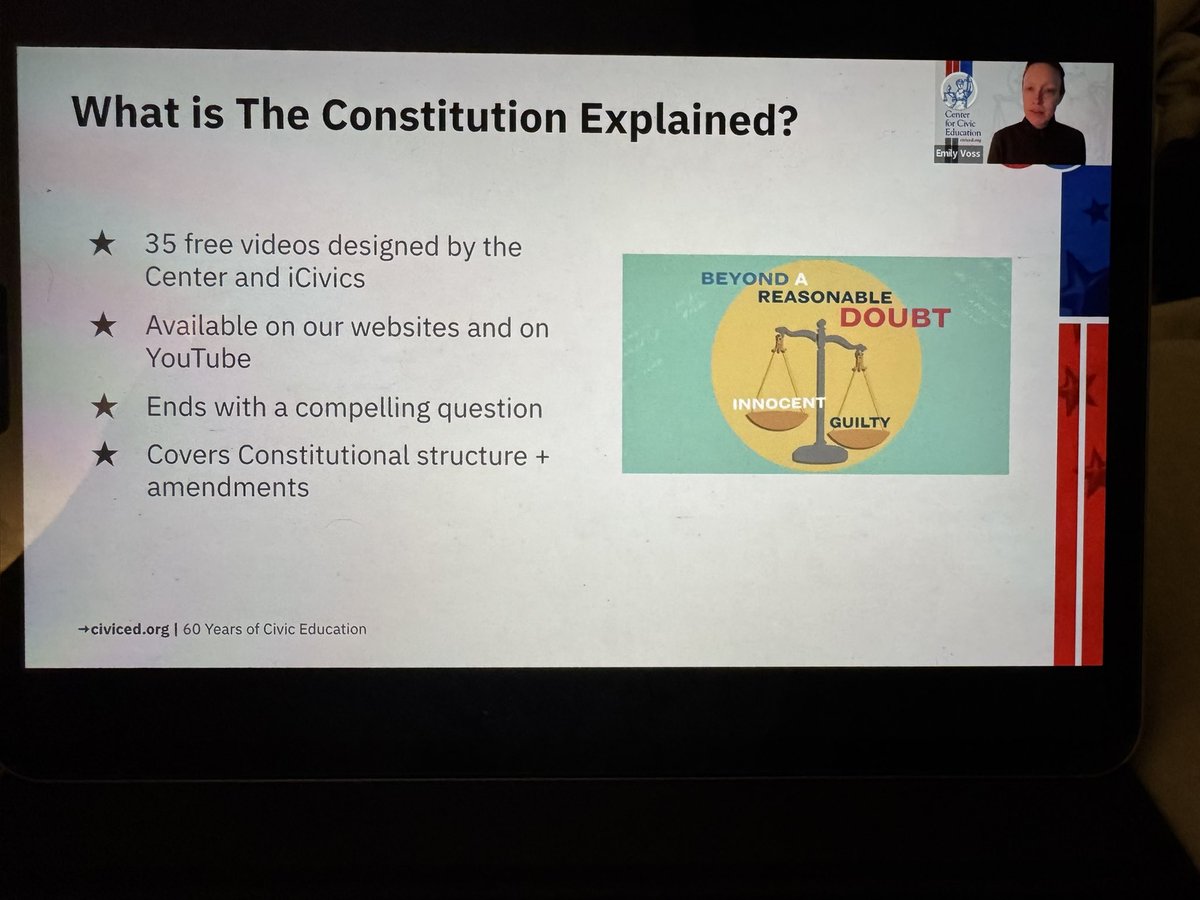 Loving the “Constitution Explained,” from @iCivics 👏 Free videos, kid-friendly explanations, and questions that actually make students think. Perfect for bringing Constitution basics to life in my 5th grade civics classroom 🇺🇸📚 <a href="/KEDCGrants/">KEDC Grants</a> <a href="/passport2lead/">Passports2Learning</a>