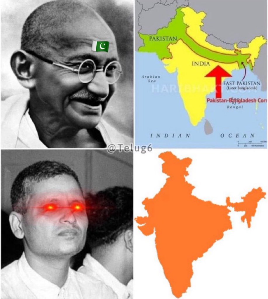 VishenMeeta's tweet photo. Nathuram Godse was no terrorist. He was a patriot. Without him, our entire treasury would have gone to Pakistan.”  ~ Balasaheb Thackeray ji
#ILOVEGODSE https://t.co/BrfeHo7lhd