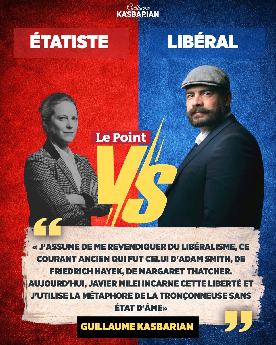 La France ne souffre pas d’un manque d’État, mais d’un excès d’inefficacité publique. Dépenses record, prélèvements record, résultats médiocres. 

Réduire la dépense publique, c’est une condition pour redonner de la liberté aux Français.

🗞️👉lepoint.fr/politique/deba…