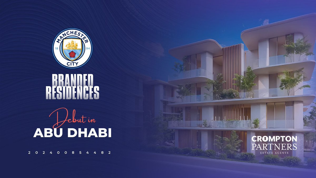 Manchester City partners with Ohana to launch a landmark branded luxury waterfront residence on Yas Island.

Read more: cromptonpartners.com/posts/manchest…