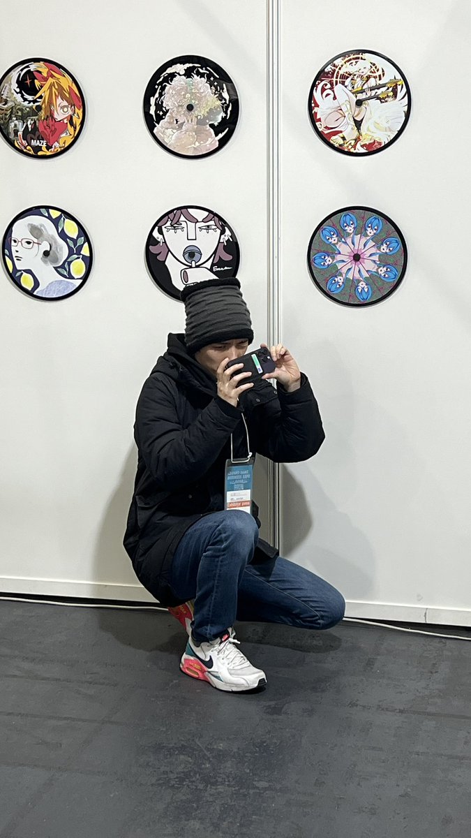 ZIMMA君 <a href="/Gsecond_9mm/">ZIMMA(ジンマ)</a> の搬入お手伝いでインテックスへ。
明日からイベント頑張ってね♪
僕はラボに戻って来たので作業スタート。