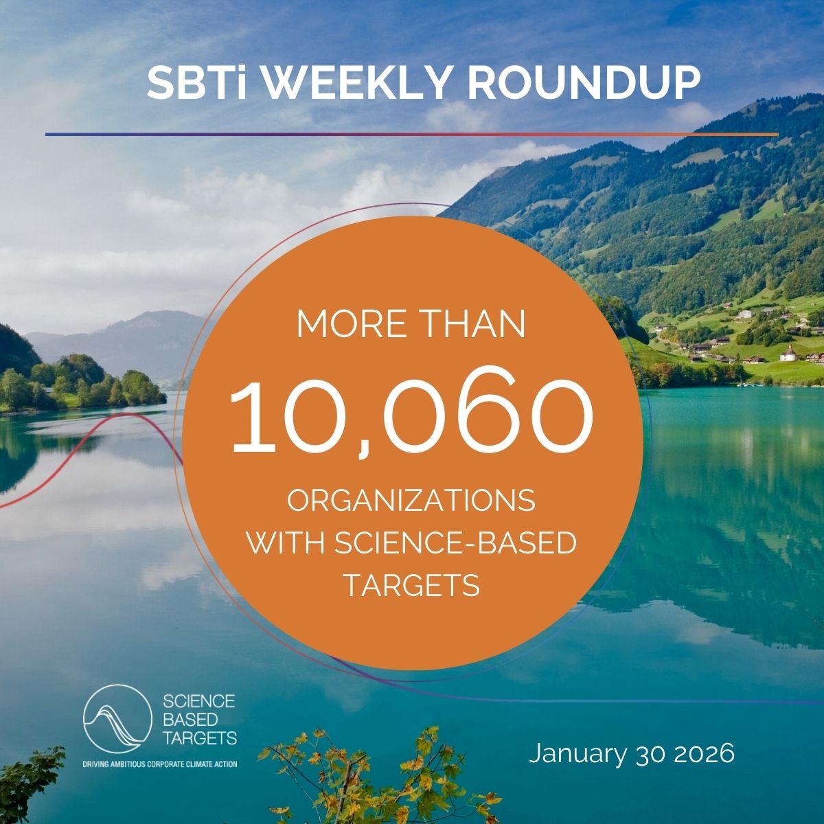 Science Based Targets initiative tweet media