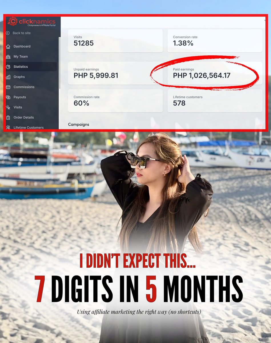 CLICKNAMICS's tweet image. “MALAKING KITAAN SA MABABANG PUHUNAN “”ONLINE BUSINESS “!! PART TIME FULL TIME !!””NO NEED TO LEAVE YOUR CURRENT JOB EARN YOUR FIRST MILLIONS HERE “”🛫🛫✈️✈️🎉🤣TIGNAN ANG LIINKS SA COMMENTS 👇👇👇🎉🎉🛫🛫✈️🎉💐👇👇👇🙏✈️