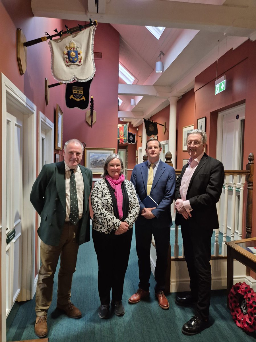 Baroness Suttie and I met with the NI Veterans Commissioner along with SAS, RUC, and armed forces veterans who served during the Troubles. 

At the Royal Irish HQ we discussed safeguards for veterans, what justice looks like, and the importance of reconciliation.