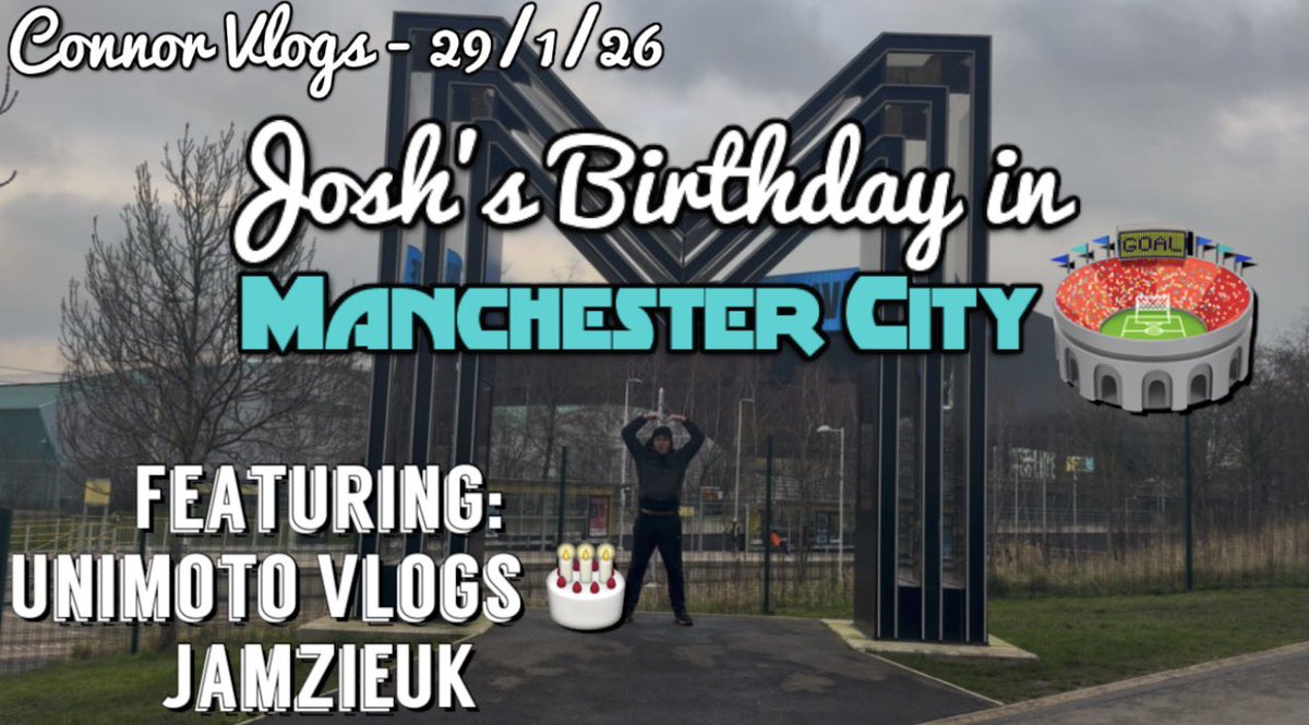 New Vlog is premiering

youtu.be/DgRlEC1Um94?si…