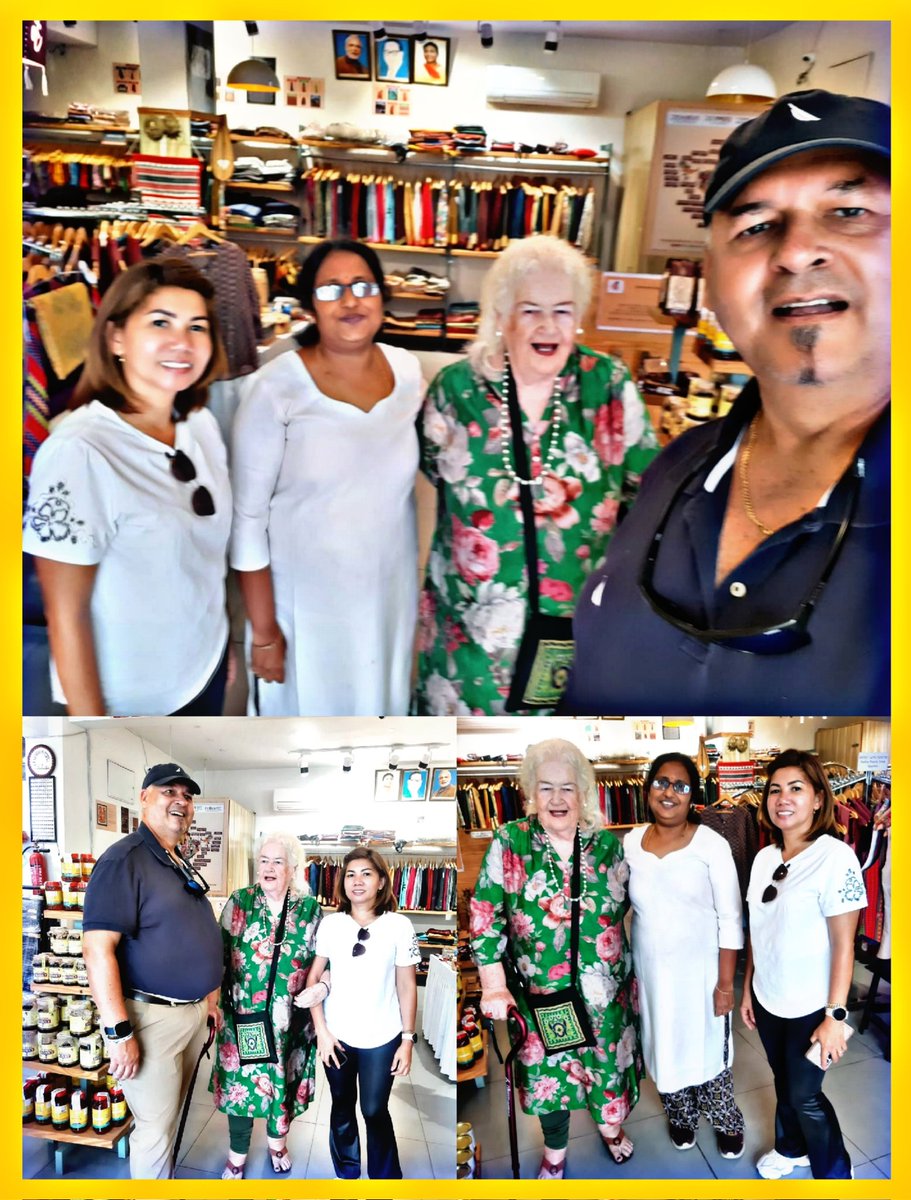 Trifed_AP's tweet photo. *Special visit at Tribes India, Jubilee Hills, Hyd.* 

We were delighted to welcome Super Star Shri Nagarjuna Akkineni's relatives who explored and purchased beautiful tribal handmade products, Supporting our tribal artisans with pride ✨
#TribesIndia #JubileeHills https://t.co/PvNBROkJ6h