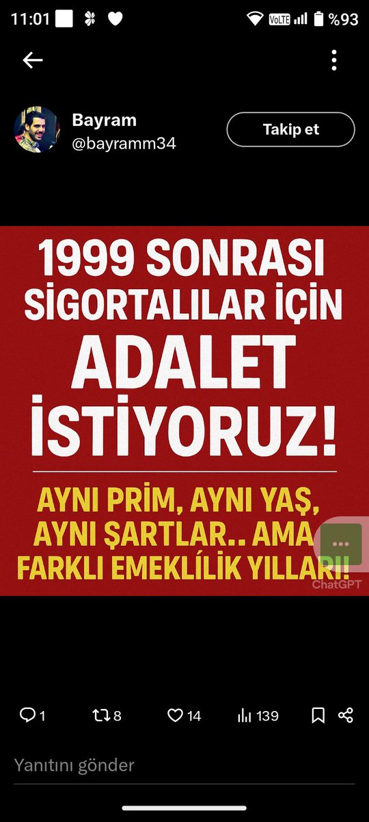 Hakkımızı istiyoruz... Herkese hayırlı cumalar

#kademeyiçıkarın