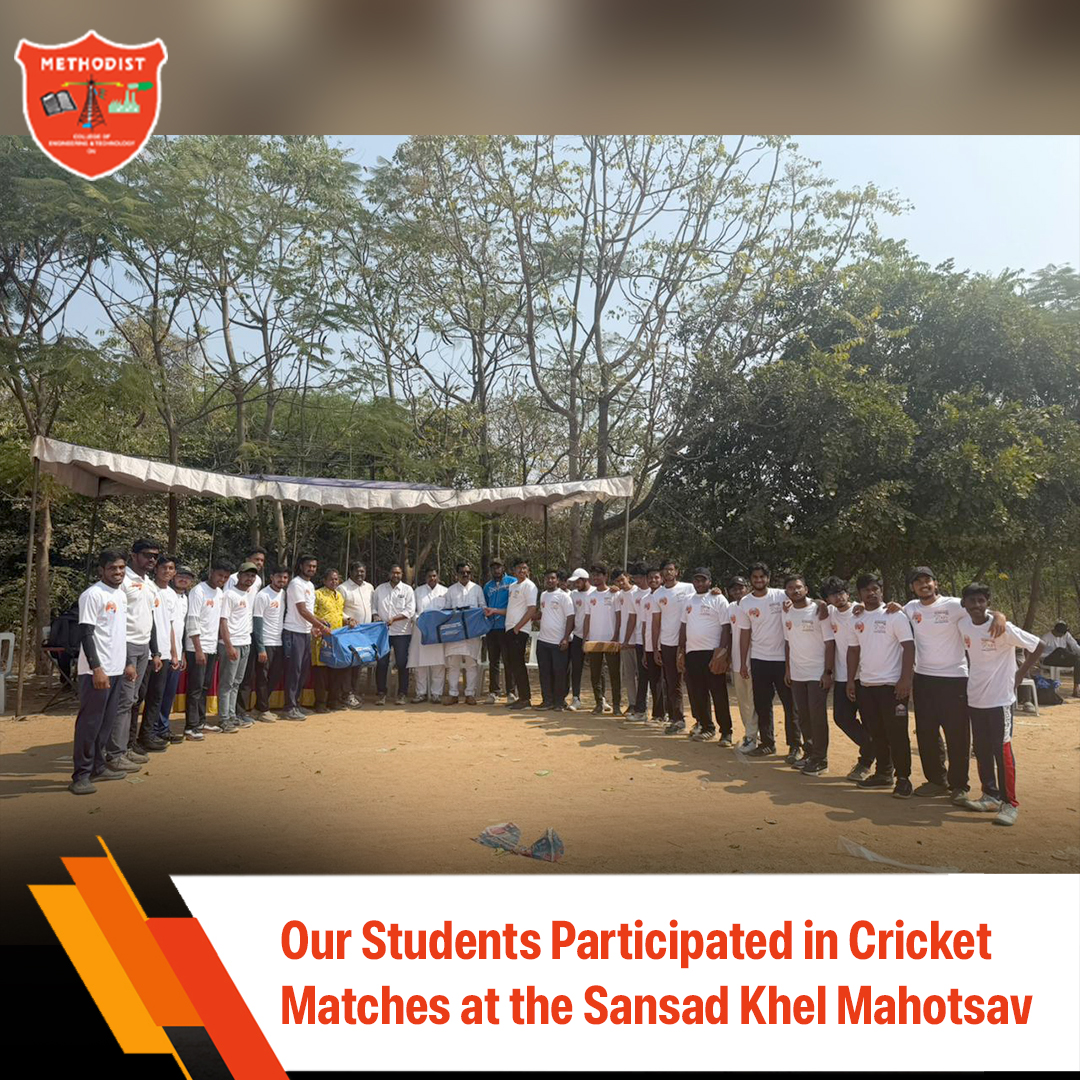 MCETHyderabad's tweet photo. ๐ Sansad Khel Mahotsav | Cricket Matches at NCC โCโ Ground ๐ฎ๐ณ
#MCET #SansadKhelMahotsav #FitIndia #CricketMatches #StudentSports #Sportsmanship #YouthInSports #HealthyIndia #GrassrootsSports #BestEngineeringCollegeinHyderabad #TopEngineeringCollege https://t.co/bj3qprddnh