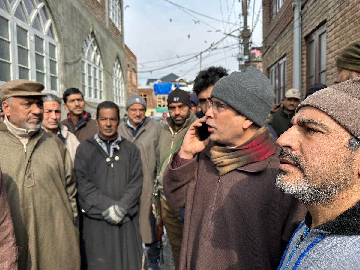 tanvirsadiq's tweet photo. Visited various areas of my constituency today. Interacted with general public, reviewed ongoing works. https://t.co/KH1fklbgqA