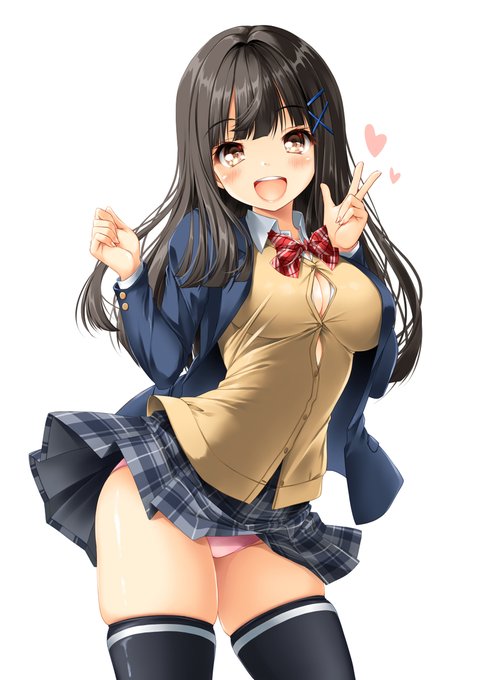 #独学でここまで成長したから一緒に頑張ろう 
#JK 
←2025年 2021年→
ちょっと前の絵のJKさん、塗が少し変わった位かな? 