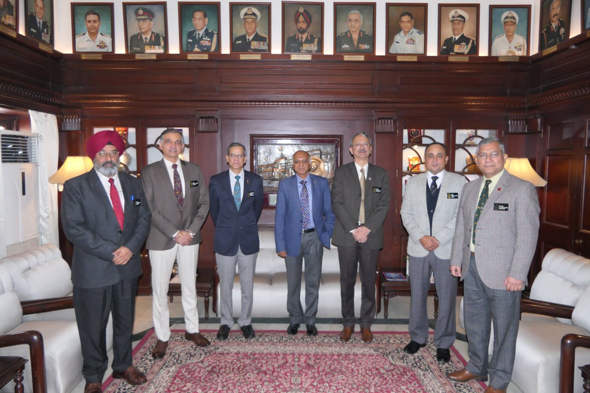ndc_mod's tweet photo. AVM Arjun Subramanian(Retd), author &amp; renowned historian delivered an insightful lecture on Concept of Comprehensive National Power at #NDCNewDelhi today. He accentuated determinants &amp; indicators for measuring the National Power, which includes Military capability &amp; Soft power. https://t.co/6chP51xQHB