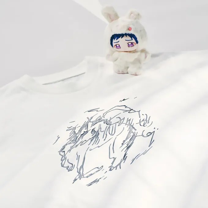 弓弦 デザイン Tシャツ 展示会 あんスタ 伏見弓弦 #グッズ10周年展示会「Bright me up!!」 デザインTシャツ