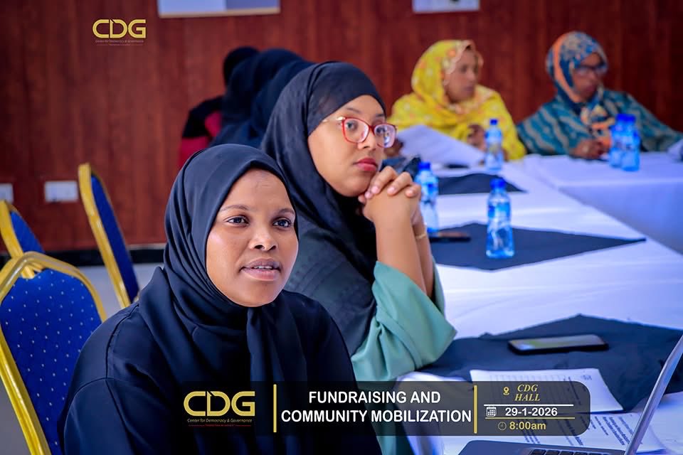 Center for Democracy and Governance (CDG) tweet media
