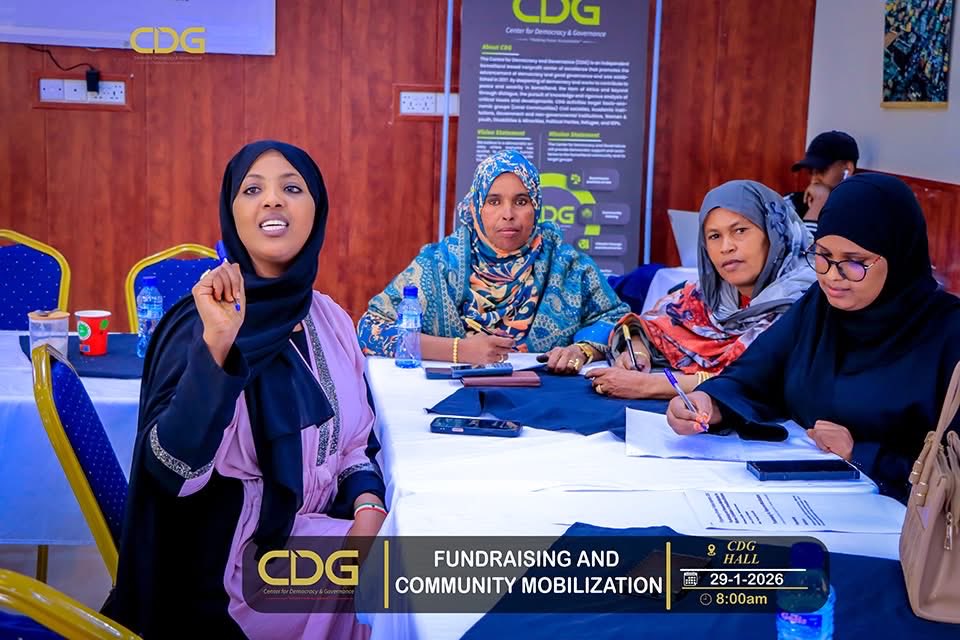 Center for Democracy and Governance (CDG) tweet media