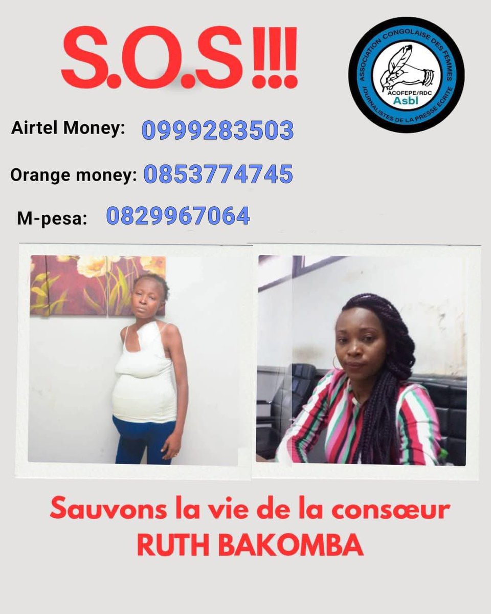 Pas besoin de la connaître pour partager 🙏🏾

facebook.com/share/p/1DS78F…
Toza ebele ata 10$, 5 $ eko sunga ndeko