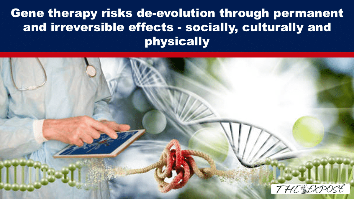 exthepose's tweet photo. De-evolution or devolution is the opposite of evolution. It is backward evolution in which species regress to more "primitive" forms. #GeneTechnology #Health #LatestNews
https://t.co/8t2kKWn3XP https://t.co/s78Fdsqwt2