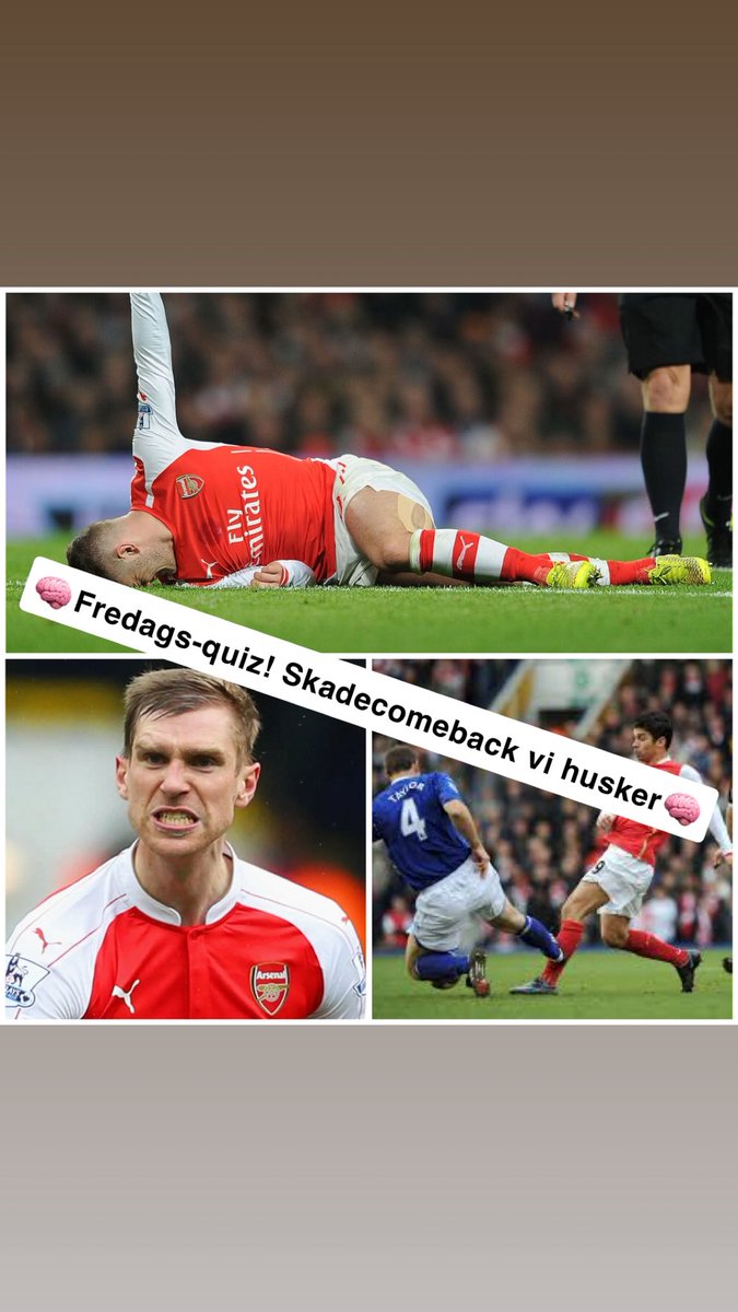 🧠𝐅𝐫𝐞𝐝𝐚𝐠𝐬-𝐐𝐮𝐢𝐳!🧠

Skadecomeback vi husker

Test deg i hvor godt du husker noen av våre mer minneverdige skadecomeback💪🏻
fcquiz.app/quiz/0b914a03-…