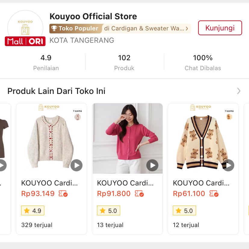 jungjless's tweet image. Because of Cha Mu-hee, I went full detective mode scrolling Shopee for Korean-look knitwear 😭 And yes… I found the cutest low-budget gems 💖