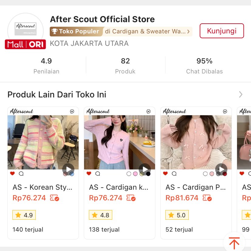 jungjless's tweet image. Because of Cha Mu-hee, I went full detective mode scrolling Shopee for Korean-look knitwear 😭 And yes… I found the cutest low-budget gems 💖