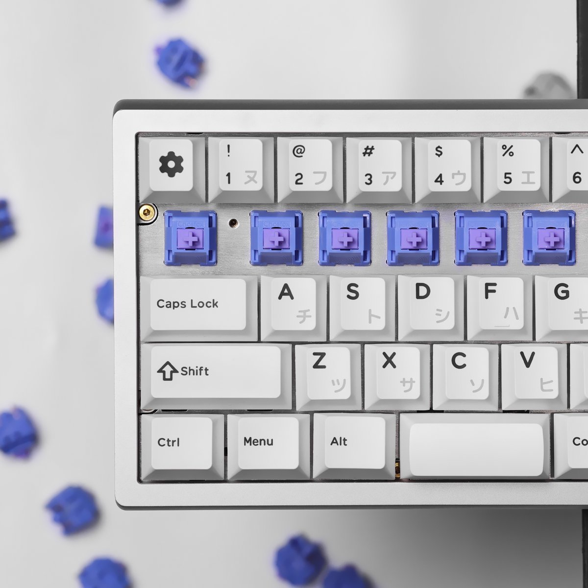 chosfox43661's tweet image. Skytear Blue Linear Switches

• 42 ± 5 gf
• 0.9 mm trigger
• 22 mm spring
• 3.1 mm travel

Light actuation with a fast trigger — perfect for gaming and everyday typing.
#keyboard #chosfox #switches