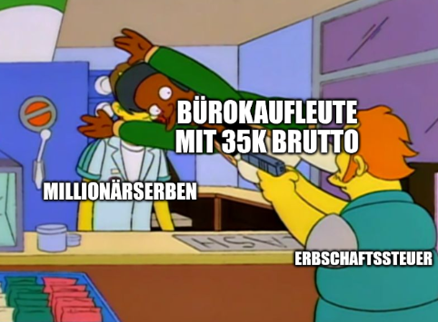 #erbschaftsteuer in a nutshell