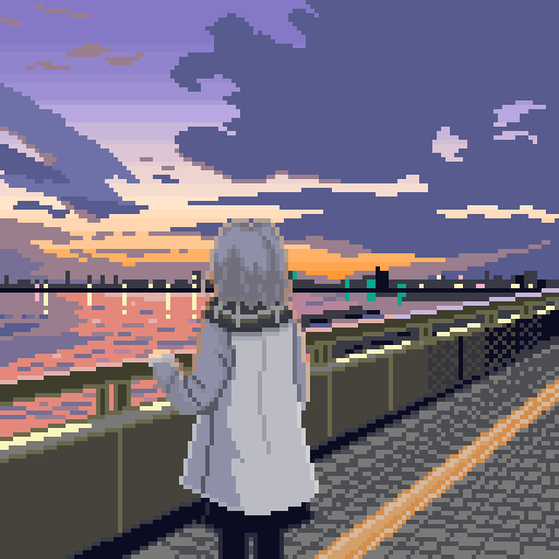 海に行きたい

#dotpict
#pixelart