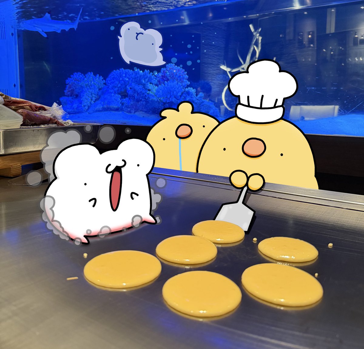 Makin’ pancakes 🥞❤️