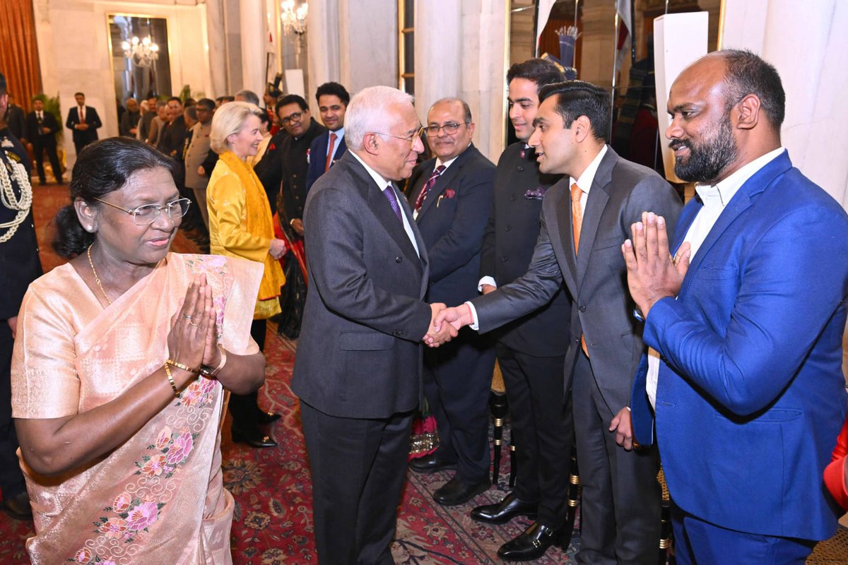 OrbitAID's tweet photo. Proud moment for OrbitAID as our Founder &amp; CEO @KRSakthikumar represented us at the India–EU Banquet Reception, advancing India-EU collaboration in Space
@rashtrapatibhvn @PMOIndia @EUCouncil @EU_Commission @NikhilBala42709 @unicornindia @TheStartupTN @vonderleyen @antoniocostapm https://t.co/ZpYchBI24n
