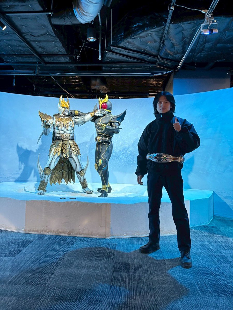 空我
(衣装貸してくれてありがとう☺️)
#超クウガ展