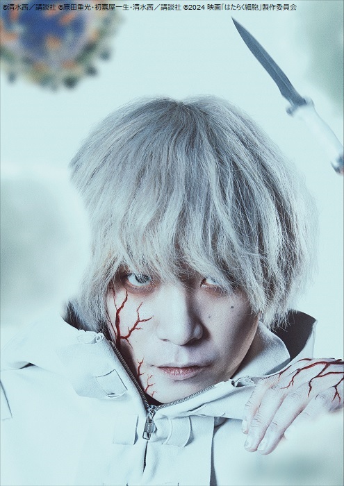 日胡の体内で骨髄芽球に突然変異が起きて異常細胞に…!?!?

#映画はたらく細胞