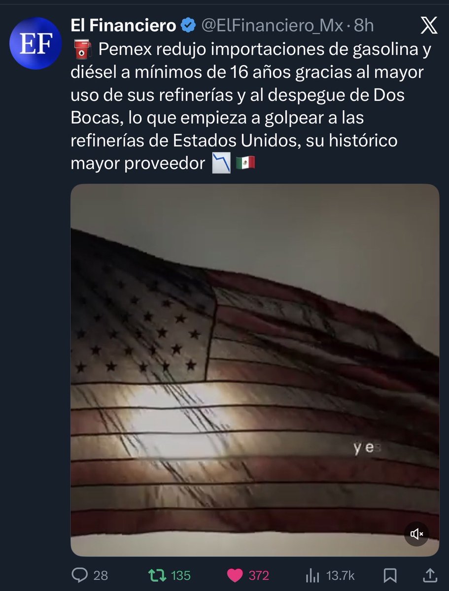 CostingWorld_II's tweet image. Hoy va a ser un mal viernes para los derechairillos, quizá un pésimo fin de semana. 

Ayer, su ídolo dijo claramente que deberían sentirse felices por la inteligencia de la mujer que dirige México.

Hoy @ElFinanciero_Mx publica esta nota y replica @ActualidadRT , que se la…