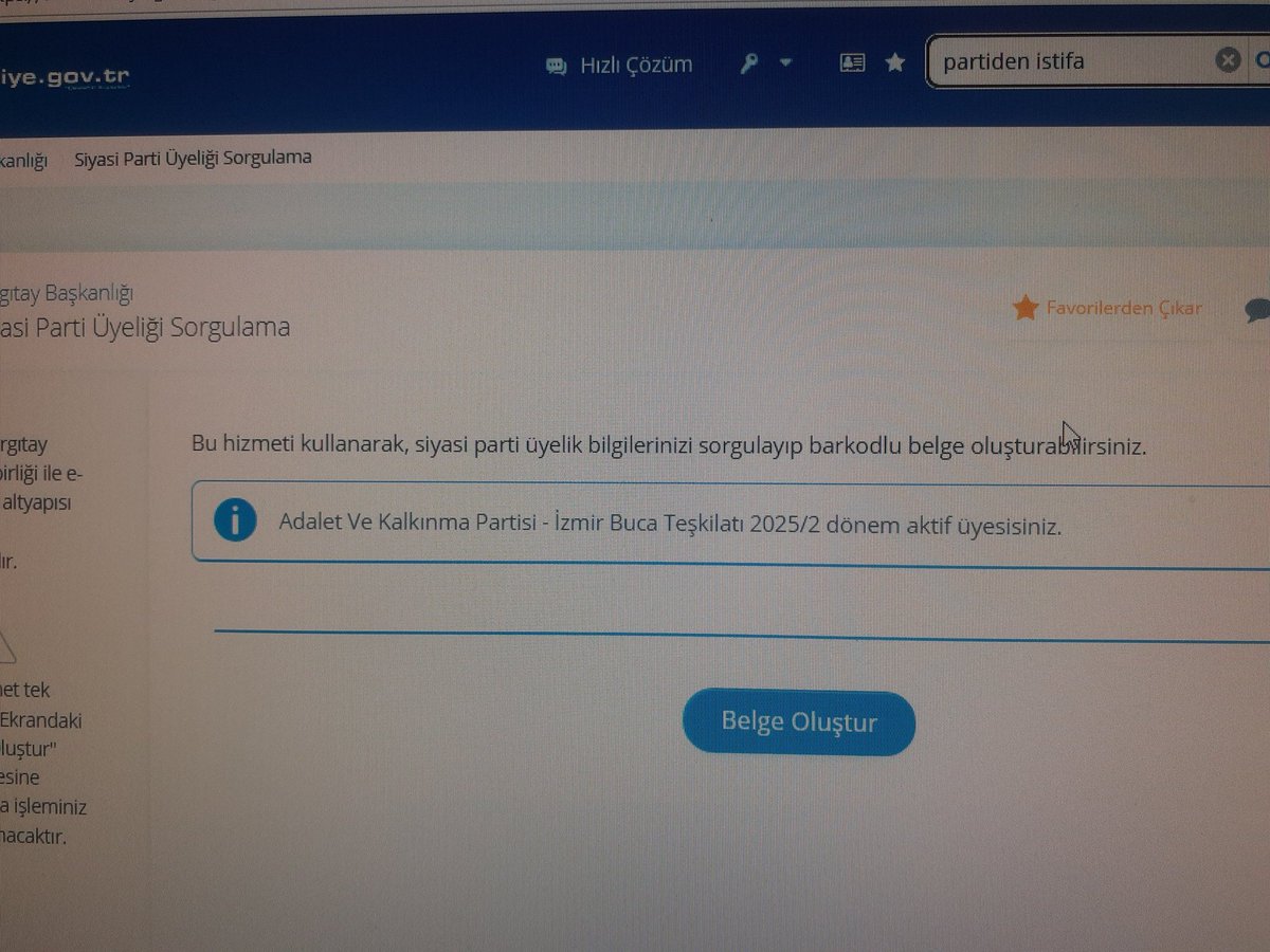 Kapısında geçemediğim parti beni 4'üncu kez üye yapabiliyor artık irademizide çalmaya başladılar
