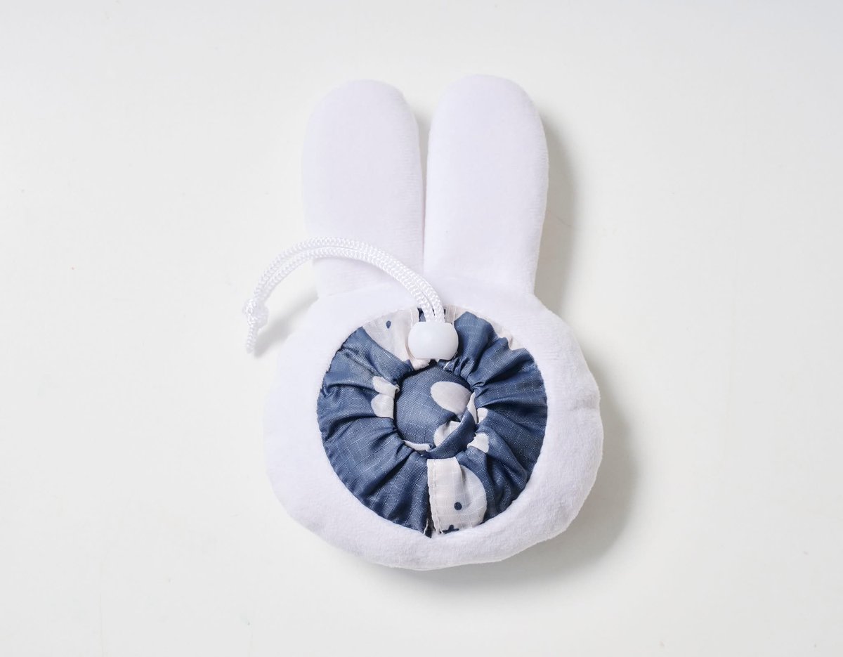 kube_z's tweet image. 2월 6일 발매하는 InRed 3월호 부록 미피 에코백 너무 유용하고 귀엽다🐇