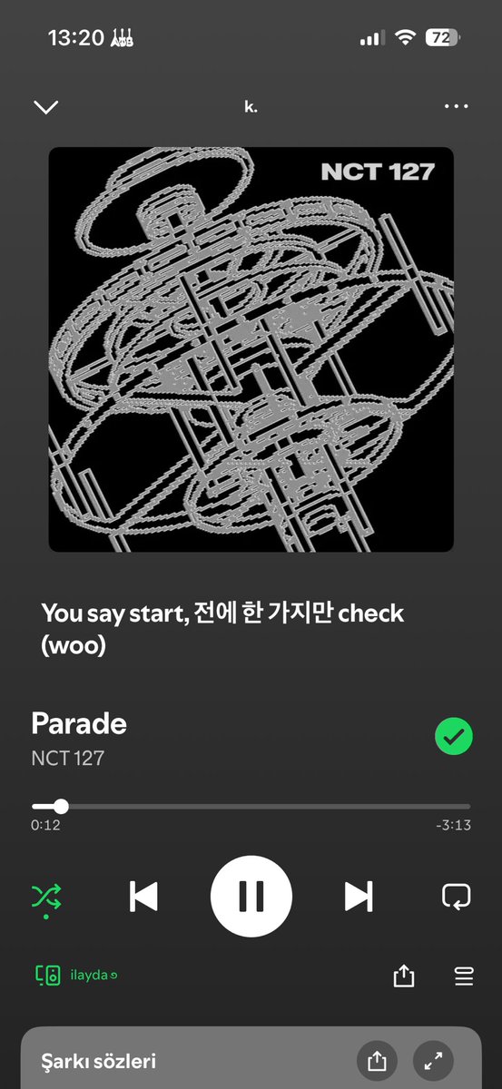 holydejun's tweet image. spoti yine bi seyler deniyo