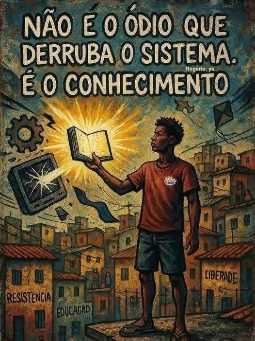 É o conhecimento.