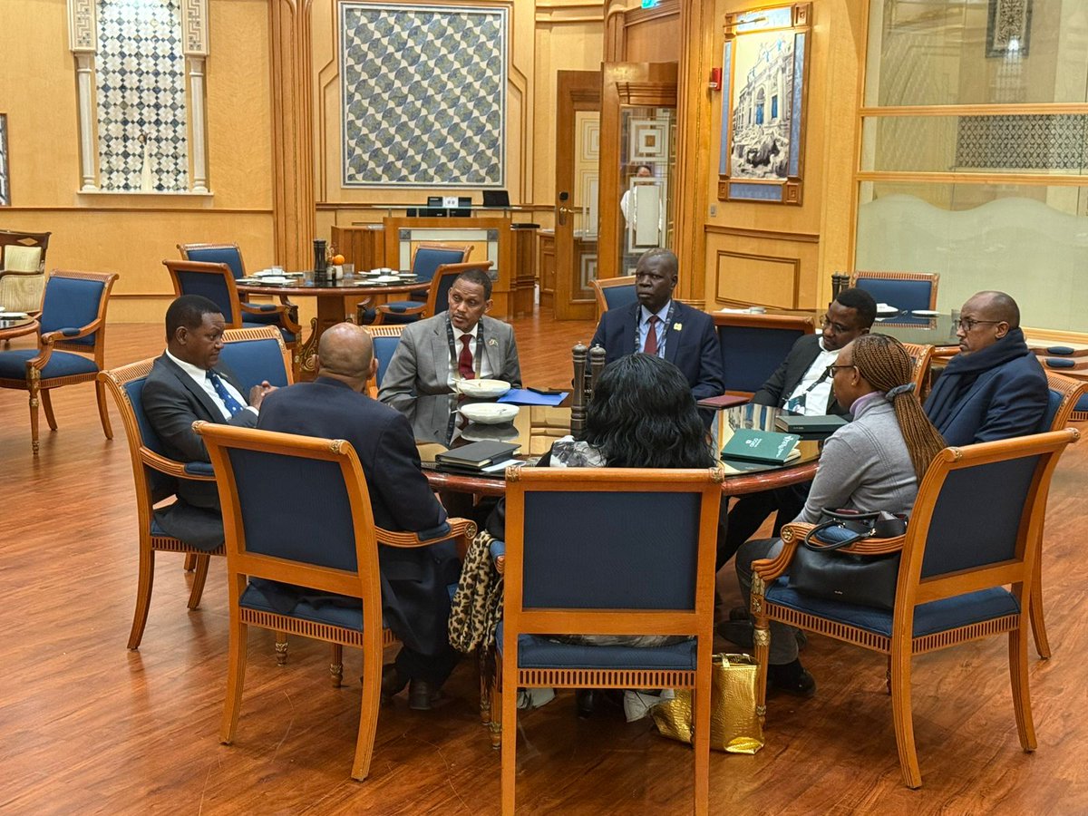 I was delighted to welcome <a href="/DrAlfredMutua/">Dr. Alfred N. Mutua</a> EGH Cabinet Secretary for the Ministry of Labour and Social Protection, to Riyadh, Saudi Arabia. The Cabinet Secretary attended the Global Labour Market Conference, organised by the International Labour Organization (ILO) and hosted by