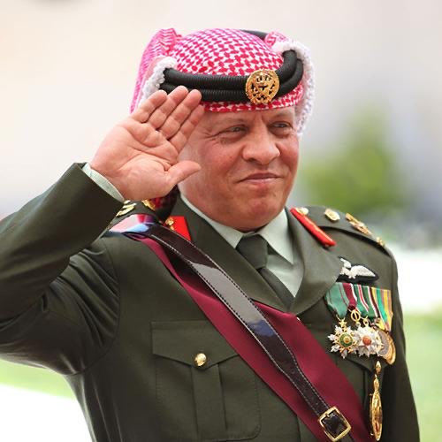 يشرفني ان ارفع الى صاحب الجلالة الهاشمية الملك عبدالله الثاني ابن الحسين، حفظه الله، باسمي ونيابة عن اركان السفارة وابناء الجالية الأردنية في سوريا اسمى ايات التهنئة والتبريك، بمناسبة عيد ميلاده الرابع والستين، ضارعين إلى الله، العزيز القدير، أن يكلأ جلالته بعين رعايته ويحفظه