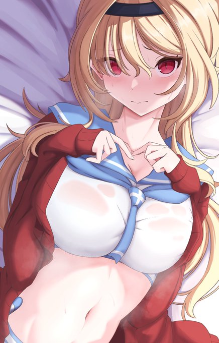 セーラーミズギカーディガンちとせ嬢
 #くそ寒いので水着を貼る 