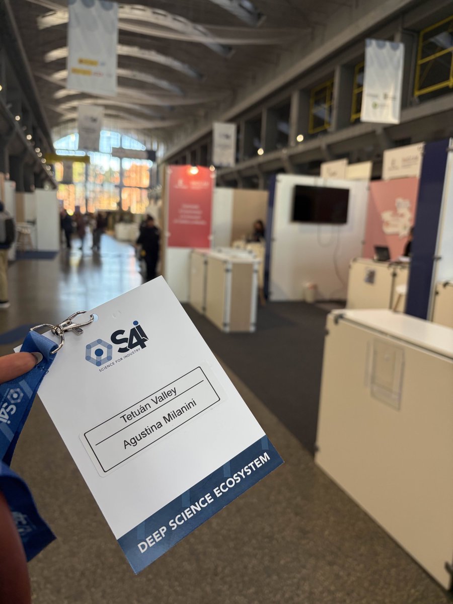 tetuanvalley's tweet photo. Yesterday we spent the day at @s4industry, and it was a great experience, once again! 🚀

A huge thanks to the team for inviting us for the second year in a row. It is always a pleasure to attend events where you never stop learning!🔬 https://t.co/NTX1hoEpUD