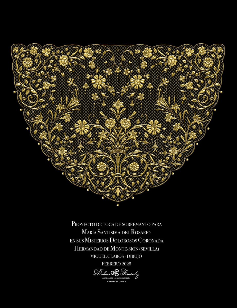 ⚫️⚪ ESTRENOS

Mañana sábado 31 de enero a las 13h. se presentará en nuestra Capilla una nueva toca para la Stma. Virgen del Rosario, realizada en el taller de <a href="/orobordado/">Orobordado - Dolores Fernández</a> y donada por un grupo de hermanos.
